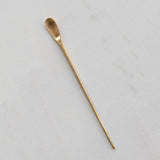 Creative Co-op BRASS COCKTAIL SPOON