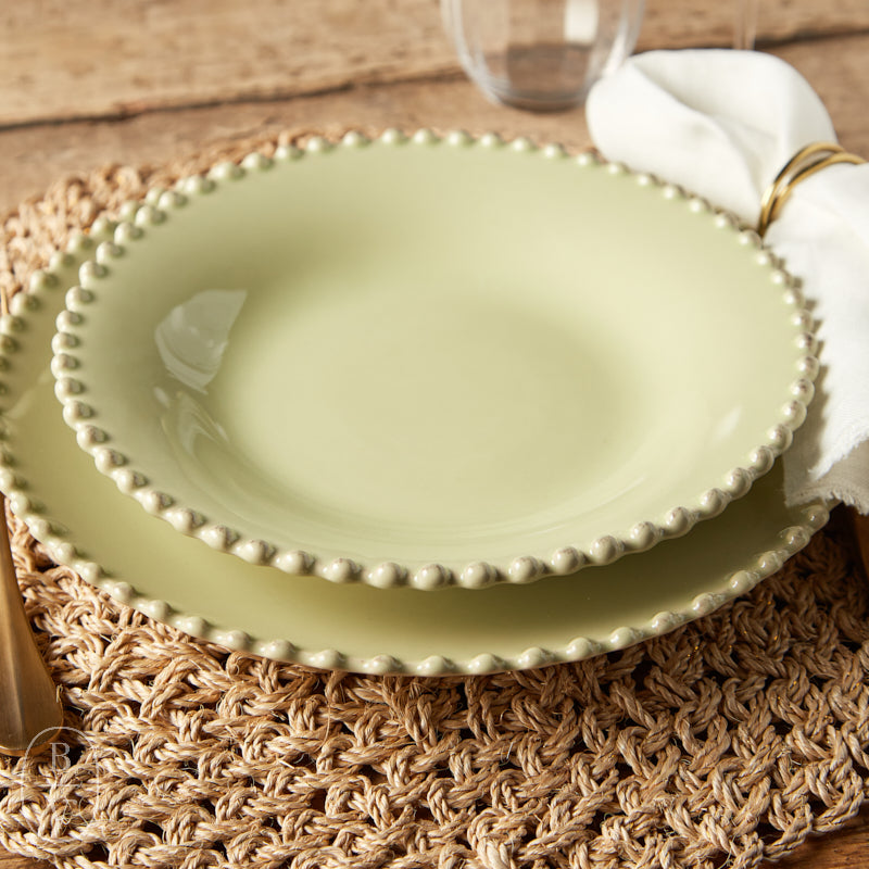 Casafina by Costa Nova PEARL SOUP/PASTA PLATE Lily Green