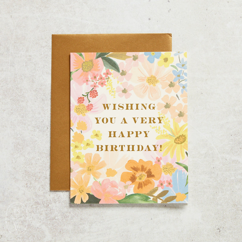 Rifle Paper Co MARGUERITE BIRTHDAY CARD