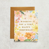 Rifle Paper Co MARGUERITE BIRTHDAY CARD