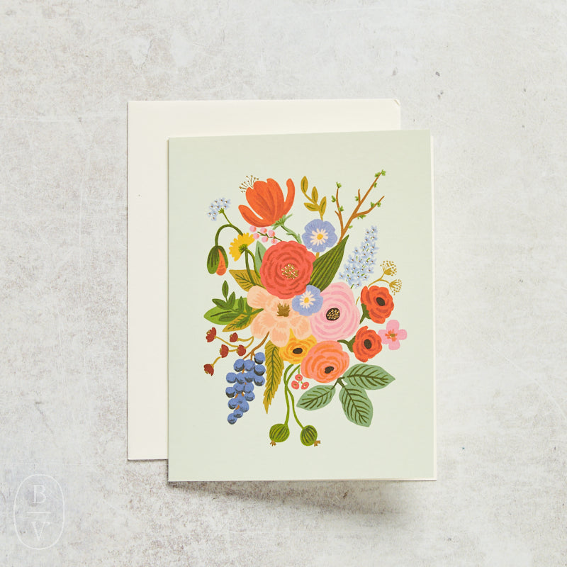 Rifle Paper Co GARDEN PARTY CARD Mint