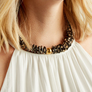 Virtue HEISHI HAMMERED BALL NECKLACE