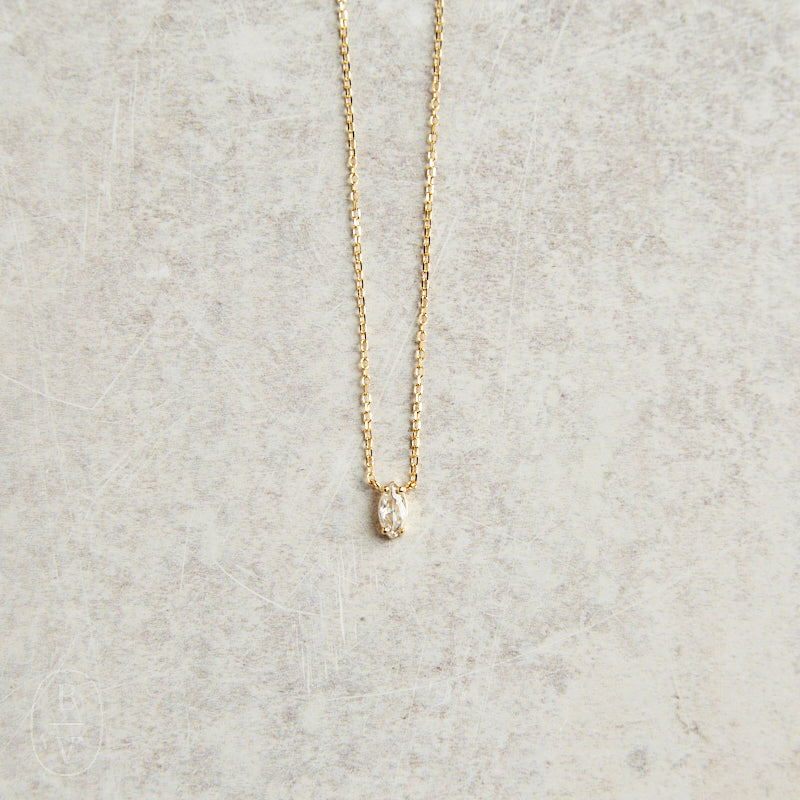 Elyssa Bass Designs MARQUIS CZ NECKLACE