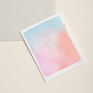 E Frances Paper HAPPILY EVER AFTER CARD