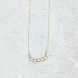 Ellen Hays Jewelry SHORT MULTI RING N2215-1 NECKLACE