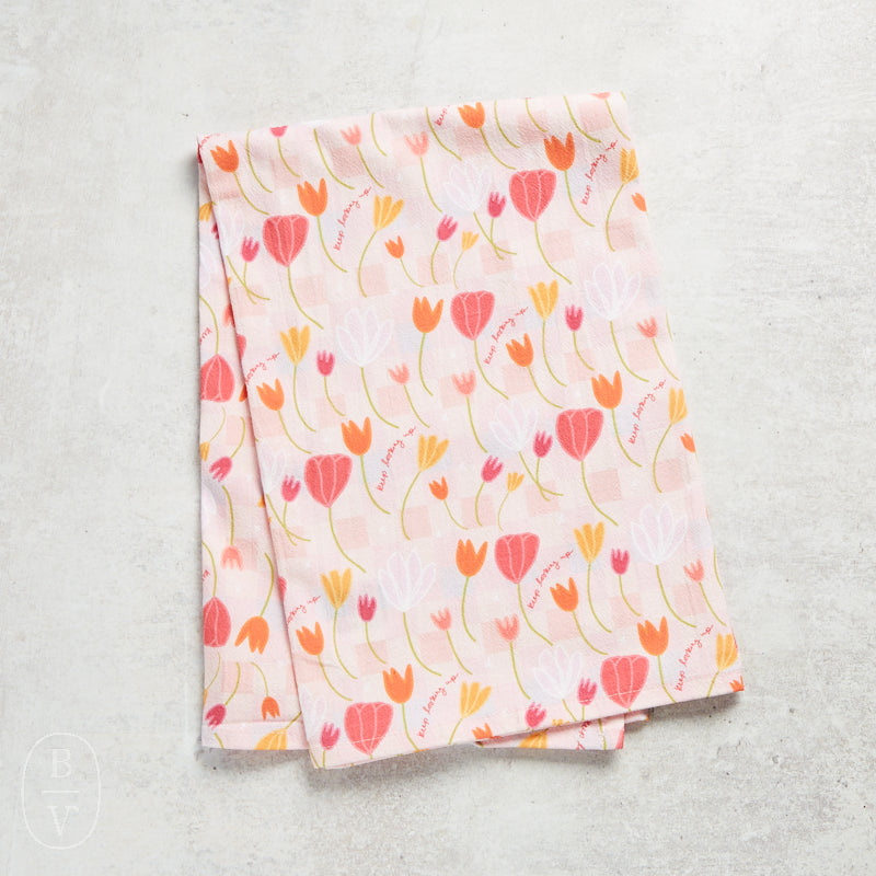 Doe A Deer FULL PATTERN KEEP LOOKING UP FLOUR SACK TOWEL