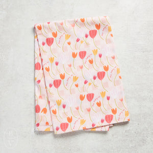 Doe A Deer FULL PATTERN KEEP LOOKING UP FLOUR SACK TOWEL