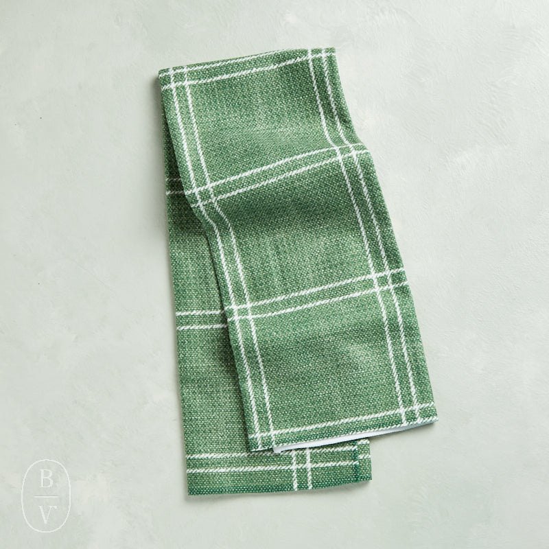 Geometry PINE FOREST PLAID TEA TOWEL