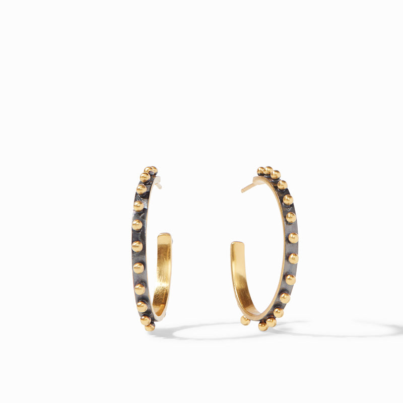 Soho Gold Hoop Earrings By Julie Vos – Bella Vita Gifts