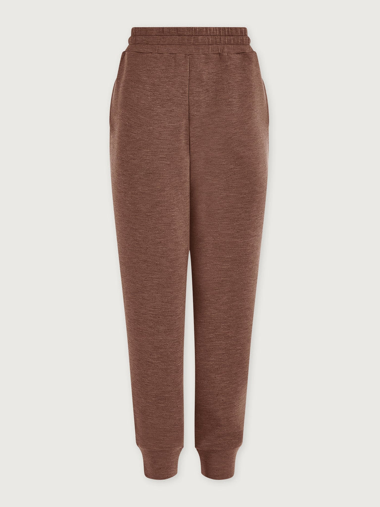 Varley THE SLIM CUFF PANT 25 Deep Taupe Marl Fleck