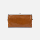 Hobo LAUREN CLUTCH WALLET FALL 24 Truffle Polished Leather