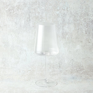 Zodax BANDOL FLUTED TEXTURED WINE GLASS