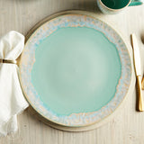 Casafina by Costa Nova TAORMINA DINNER PLATE Aqua