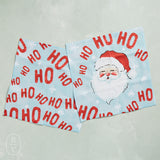 Geometry MERRY SANTA CLAUS DISHCLOTH SET OF 3