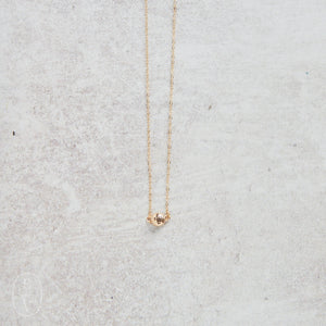 CV Designs GOLD ETCHED CROSS NECKLACE - CVNBC