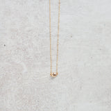 CV Designs GOLD ETCHED CROSS NECKLACE - CVNBC
