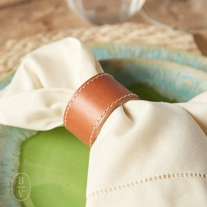 Blue Pheasant MARCO NAPKIN RING BOXED SET OF 4