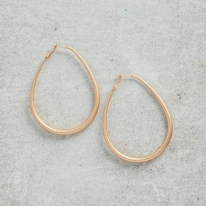 CV Designs GOLD TEARDROP EARRINGS - CVTDG