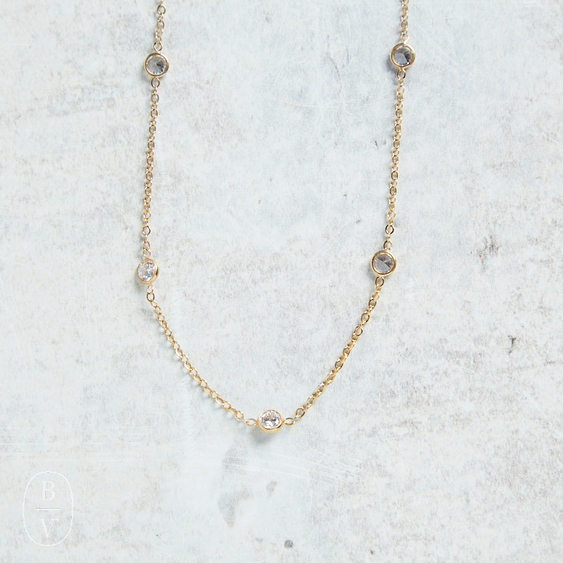 Ellen Hays Jewelry SHORT STONE ACCENT N2106 NECKLACE