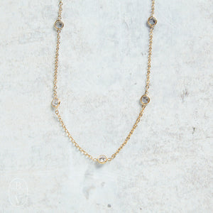 Ellen Hays Jewelry SHORT STONE ACCENT N2106 NECKLACE