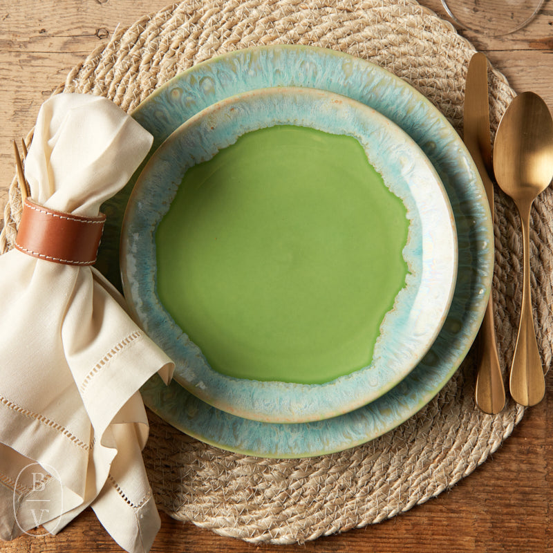 Casafina by Costa Nova TAORMINA SALAD PLATE Lime Green