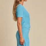 Barefoot Dreams COZYCHIC ULTRA LITE SHORT SLEEVE TEE