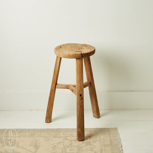 Knock on Wood Antiques WOOD STOOL
