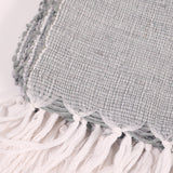 Pom Pom At Home ATHENA THROW Shore Blue 50 x 70