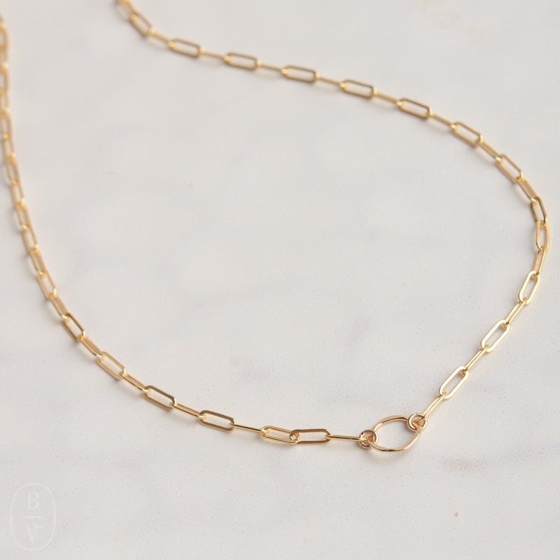 Ellen Hays Jewelry SINGLE RING CHAIN N2096 NECKLACE