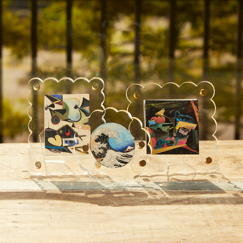 Mudpie SCALLOP ACRYLIC FRAME