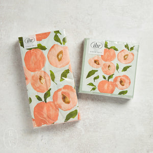 Boston International PEACHES GUEST NAPKINS
