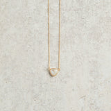 Elyssa Bass Designs MINI OVAL GEMSTONE NECKLACE