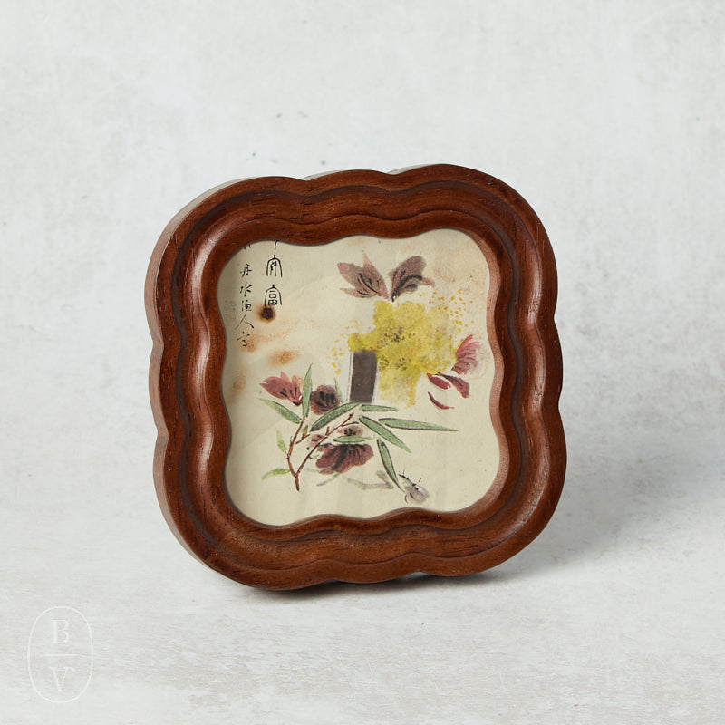 Bloomingville RUBBERWOOD SCALLOPED FRAME Brown 4x4