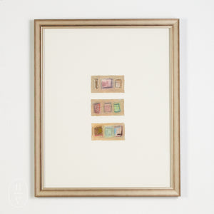 By Lacey MAT FRAMED SQUARE ABSTRACT 1