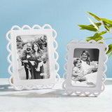 Mudpie SCALLOPED CERAMIC FRAME