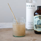 Creative Co-op BRASS COCKTAIL SPOON