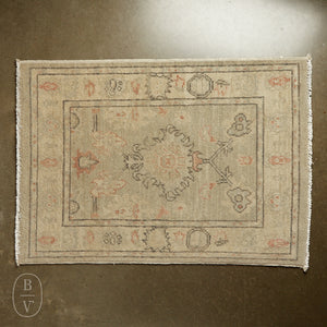 Parviz Oriental Rugs TURKISH OUSHAK SMALL F6447 RUG