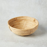 Creative Co-op HANDWOVEN RATTAN BOWL Small