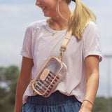 Jon Hart CLEAR CROSSLET BAG