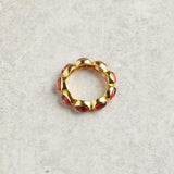 Elyssa Bass Designs CONTINUOUS GEMSTONE RING Pink Quartz