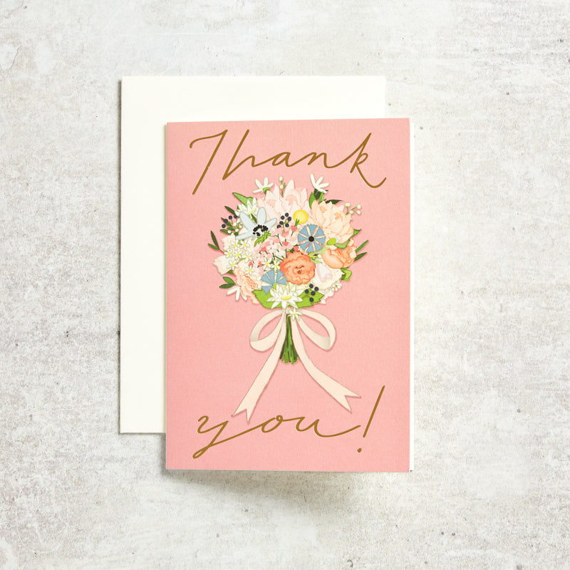 Karen Adams Designs THANK YOU BOUQUET CARD