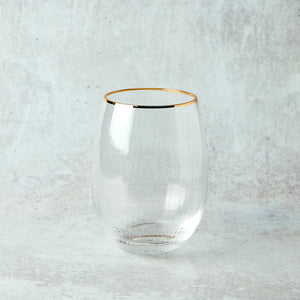 Zodax OPTIC STEMLESS WINE GLASS