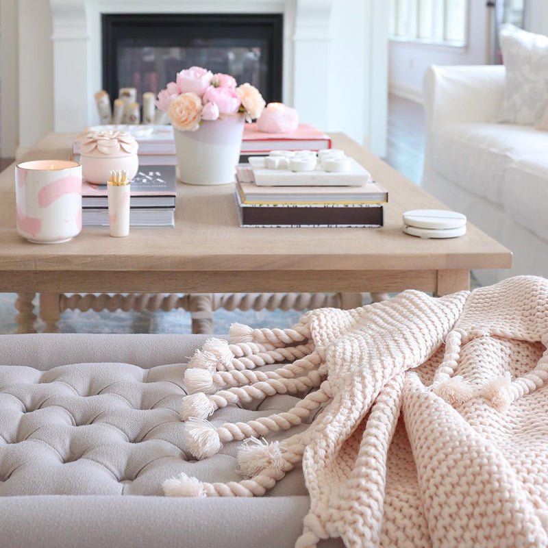 Pom Pom At Home TRESTLES OVERSIZED THROW BLANKET