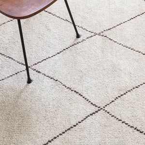 Dash and Albert NUMA HAND KNOTTED WOOL RUG Charcoal