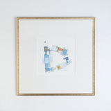 Sarah Robertson TRUSTED PATHWAYS 5 FRAMED PAINTING