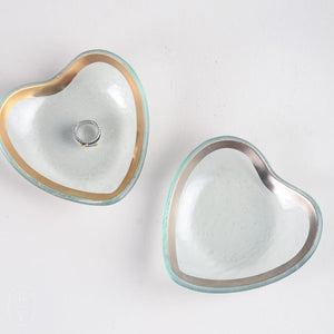 Annieglass HEART SMALL BOWL