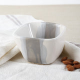 Alex Marshall Studios SQUARE BOWL Grey_White Stripe 4