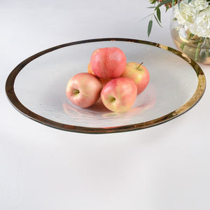 Annieglass ROMAN ANTIQUE CELEBRATION BOWL