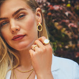 Julie Vos ASTOR DOORKNOCKER EARRINGS