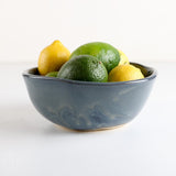 Alex Marshall Studios ROUND BOWL Blue Gray